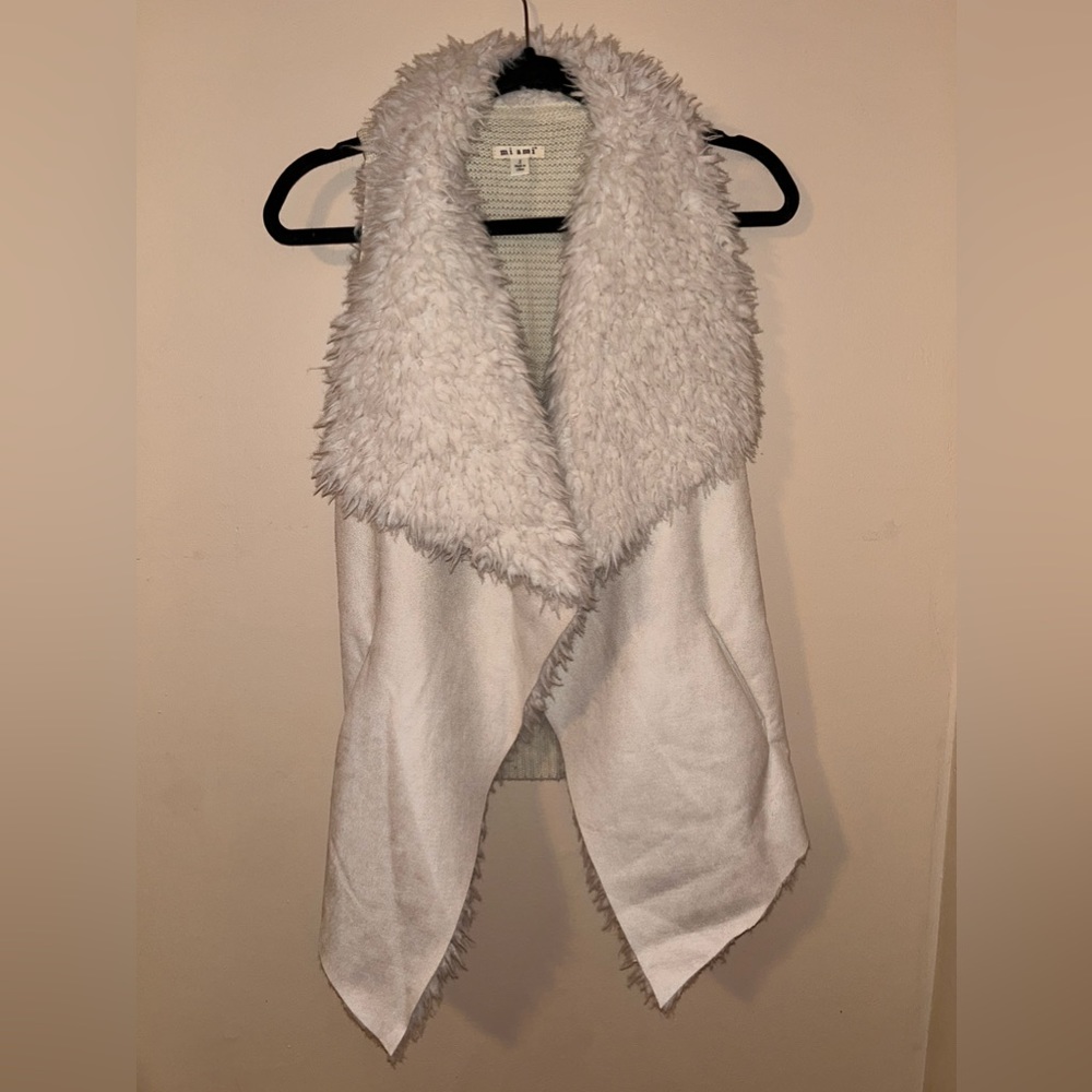 MIAMI Fur Sweater Vest